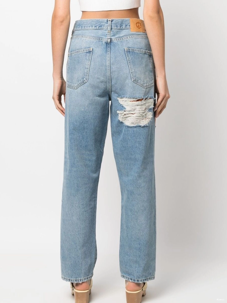 Cheap patchwork-detailing jeans Alanui California Women 0821